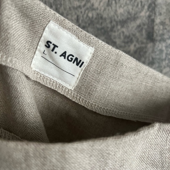 Simple Linen designer’s top tunic dress straps top - Picture 10 of 13